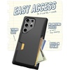 image:imageSmartish Galaxy S24 Plus Wallet Case  Wallet Slayer Vol 1 Slim  Protective Credit Card Holder  Drop Tested Hidden Card Slot Cover Compatible with Samsung Galaxy S24  Black Tie AffairBlack Tie Affair