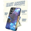 image:imageSmartish Galaxy S24 Plus Wallet Case  Wallet Slayer Vol 1 Slim  Protective Credit Card Holder  Drop Tested Hidden Card Slot Cover Compatible with Samsung Galaxy S24  Black Tie AffairSpaced Out