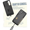 image:imageSmartish Galaxy S24 Plus Wallet Case  Wallet Slayer Vol 1 Slim  Protective Credit Card Holder  Drop Tested Hidden Card Slot Cover Compatible with Samsung Galaxy S24  Black Tie AffairRope Strap Bundle