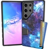 image:imageSmartish Galaxy S24 Plus Wallet Case  Wallet Slayer Vol 1 Slim  Protective Credit Card Holder  Drop Tested Hidden Card Slot Cover Compatible with Samsung Galaxy S24  Black Tie AffairSpaced Out