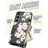 image:imageSmartish Galaxy S24 Plus Wallet Case  Wallet Slayer Vol 1 Slim  Protective Credit Card Holder  Drop Tested Hidden Card Slot Cover Compatible with Samsung Galaxy S24  Black Tie AffairVery Cherry Blossom
