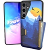 image:imageSmartish Galaxy S24 Plus Wallet Case  Wallet Slayer Vol 1 Slim  Protective Credit Card Holder  Drop Tested Hidden Card Slot Cover Compatible with Samsung Galaxy S24  Black Tie AffairSoo Serene