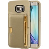image:imageSmartish Galaxy S6 Wallet Case  Q Card Case for Samsung Galaxy S6  Ultra Slim Protective Kickstand Credit Card Carrying Case CM4  Platinum GoldPlatinum Gold