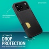 image:imageSmartish iPhone 17 Pro Max Wallet Case  Phone Grip Finger Loop  Wallet Slayer Vol 2 Slim  Protective Credit Card Holder  Pop Out Ring Kickstand for Apple iPhone 17 Pro Max  Black Tie Affair