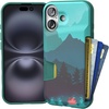 image:imageSmartish iPhone 17 Wallet Case  Screen Protector Bundle  Wallet Slayer Vol 1 Tuff Sheet 2Pack Tempered Glass Screen Covers  Extra Strength 9H Glass for Apple iPhone 17  Mountains