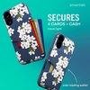 image:imageSmartish iPhone 17 Wallet Case  Screen Protector Bundle  Wallet Slayer Vol 1 Tuff Sheet 2Pack Tempered Glass Screen Covers  Extra Strength 9H Glass for Apple iPhone 17  Very Cherry Blossom