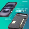 image:imageSmartish iPhone Air Wallet Case  Phone Grip Finger Loop  Wallet Slayer Vol 2 Slim  Protective Credit Card Holder  Pop Out Ring Kickstand for Apple iPhone Air  Black Tie Affair