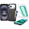 image:imageSmartish iPhone 17 Pro Max Wallet Case  Screen Protector Bundle  Wallet Slayer Vol 1 Tuff Sheet 2Pack Tempered Glass Screen Covers  Extra Strength 9H Glass for Apple iPhone 17 Pro Max  Black