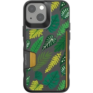 image:imageSmartish  Leaf Me Alone  iPhone 13 mini Wallet Case  Wallet Slayer Vol 1 Slim  Protective Credit Card Holder  Fits iPhone 13 mini