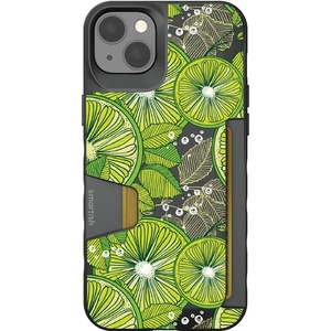 image:imageSmartish  Lime Time  iPhone 14 Plus Wallet Case  Wallet Slayer Vol 1 Slim  Protective Credit Card Holder  Fits iPhone 14 Plus