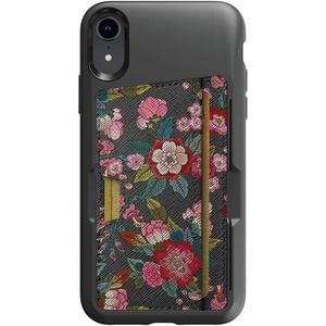 image:imageSmartish  Vintage Floral  iPhone XR Wallet Case  Wallet Slayer Vol 2 Slim  Protective Credit Card Holder with Kickstand  Drop Tested Hidden Card Slot Compatible with Apple iPhone XR
