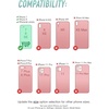 image:imageSmartish  Aquarius  iPhone 13 Slim Case  Gripmunk Lightweight  Protective Thin Cover  Fits iPhone 13Gripmunk