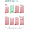 image:imageSmartish  Aquarius  iPhone 13 Slim Case  Gripmunk Lightweight  Protective Thin Cover  Fits iPhone 13Wallet Slayer Vol 2