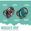 image:imageSmartish iPhone 17 Pro MagSafe Case  Magnetic Suction Mount Bundle  Gripmunk  WallFlower  Suction Stick On Phone Mount  Finger Grip Loop for iPhone  Extra Strength Magnets
