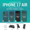 image:imageSmartish iPhone Air MagSafe Case  Magnetic Suction Mount Bundle  Gripmunk  WallFlower  Suction Stick On Phone Mount  Finger Grip Loop for iPhone  Extra Strength Magnets