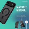 image:imageSmartish iPhone Air MagSafe Clear Case  MagSafe Wallet Bundle  Gripmunk  Side Hustle Detachable Magnetic Card Holder  Extra Strength Magnets for Apple iPhone Air