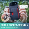image:imageSmartish iPhone Air Wallet Case  Screen Protector  Slim  Protective Phone Case Credit Card Holder  2Pack Tempered Glass Screen Protectors for Apple iPhone Air  Black Tie Affair