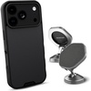 image:imageSmartish iPhone 17 Pro MagSafe Case  Magnetic Car Mount Bundle  Gripmunk  Mountaineer Car Mount Stick on Adhesive Phone Holder  Extra Strength Magnet Black Tie Affair