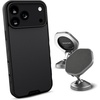 image:imageSmartish iPhone 17 Pro Max MagSafe Case  Magnetic Car Mount Bundle  Gripmunk  Mountaineer Car Mount Stick on Adhesive Phone Holder  Extra Strength Magnet Black Tie Affair