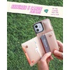 image:imageSmartish iPhone 12 Mini Crossbody Case for Women  Dancing Queen PurseClutch with Detachable Strap amp Card Holder  Ros All DayRos All Day