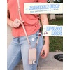 image:imageSmartish iPhone 12 Mini Crossbody Case for Women  Dancing Queen PurseClutch with Detachable Strap amp Card Holder  Ros All DayRos All Day