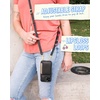 image:imageSmartish iPhone 12 Mini Crossbody Case for Women  Dancing Queen PurseClutch with Detachable Strap amp Card Holder  Ros All DayStiletto BlackGold