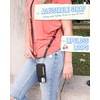 image:imageSmartish iPhone 12 Mini Crossbody Case for Women  Dancing Queen PurseClutch with Detachable Strap amp Card Holder  Ros All DayStiletto BlackGold
