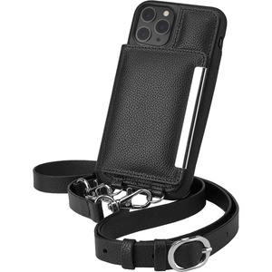 image:imageSmartish iPhone 12 Mini Crossbody Case for Women  Dancing Queen PurseClutch with Detachable Strap amp Card Holder  Ros All DayStiletto BlackSilver