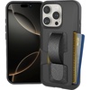 image:imageSmartish iPhone 16 Pro Wallet Case  Phone Grip Universal Finger Loop Strap  Prop Tart  Wallet Slayer  Hidden Card Slot Cover Compatible with Apple iPhone 16 Pro  Black