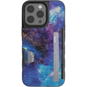 image:imageSmartish  Spaced Out  iPhone 13 Pro Wallet Case  Wallet Slayer Vol 2 Slim  Protective Kickstand Credit Card Holder  Fits iPhone 13 Pro