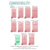 image:imageSmartish  But First Wine  iPhone 13 Pro Max Wallet Case  Wallet Slayer Vol 1 Slim  Protective Credit Card Holder  Fits iPhone 13 Pro MaxGripmunk
