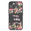 image:imageSmartish  But First Wine  iPhone 13 Pro Max Wallet Case  Wallet Slayer Vol 1 Slim  Protective Credit Card Holder  Fits iPhone 13 Pro MaxGripmunk