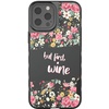 image:imageSmartish  But First Wine  iPhone 13 Pro Max Wallet Case  Wallet Slayer Vol 1 Slim  Protective Credit Card Holder  Fits iPhone 13 Pro MaxGripmunk