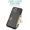 image:imageSmartish  But First Wine  iPhone 13 Pro Max Wallet Case  Wallet Slayer Vol 1 Slim  Protective Credit Card Holder  Fits iPhone 13 Pro MaxWallet Slayer Vol 1
