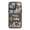 image:imageSmartish  But First Wine  iPhone 13 Pro Max Wallet Case  Wallet Slayer Vol 1 Slim  Protective Credit Card Holder  Fits iPhone 13 Pro MaxWallet Slayer Vol 1