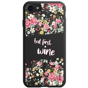 image:imageSmartish  But First Wine  iPhone 13 Pro Max Wallet Case  Wallet Slayer Vol 1 Slim  Protective Credit Card Holder  Fits iPhone 13 Pro MaxGripmunk