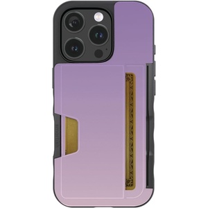 image:imageSmartish  Lavender  iPhone 16 Pro Wallet Case  Wallet Slayer Vol 2 Slim  Protective Kickstand Credit Card Holder  Fits iPhone 16 Pro