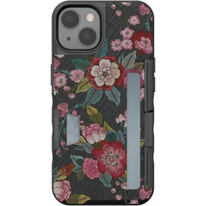 image:imageSmartish  Vintage Floral  iPhone 14 Wallet Case  Wallet Slayer Vol 2 Slim  Protective Credit Card Holder with Kickstand  Drop Tested Hidden Card Slot Cover Compatible with Apple iPhone 14