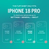 image:imageSmartish iPhone 18 Pro Privacy Screen Protector Tuff Sheet 2 PackPrivacy Screen Protectors