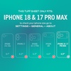 image:imageSmartish iPhone 18 Pro Privacy Screen Protector Tuff Sheet 2 PackScreen Protectors
