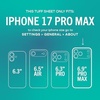 image:imageSmartish iPhone 18 Pro Privacy Screen Protector Tuff Sheet 2 PackScreen Protectors