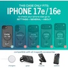 image:imageSmartish iPhone 18 Pro17 Pro Clear Case MagSafe Gripmunk CheckerBlue Blossoms MagSafe