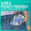 image:imageSmartish iPhone 18 Pro17 Pro Clear Case MagSafe Gripmunk CheckerBlue Blossoms MagSafe