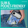 image:imageSmartish iPhone 18 Pro17 Pro Clear Case MagSafe Gripmunk CheckerBlue Blossoms MagSafe