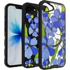 image:imageSmartish iPhone 18 Pro17 Pro Clear Case MagSafe Gripmunk CheckerBlue Blossoms MagSafe