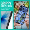 image:imageSmartish iPhone 18 Pro17 Pro Clear Case MagSafe Gripmunk CheckerBlue Blossoms MagSafe