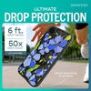 image:imageSmartish iPhone 18 Pro17 Pro Clear Case MagSafe Gripmunk CheckerBlue Blossoms MagSafe