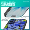 image:imageSmartish iPhone 18 Pro17 Pro Clear Case MagSafe Gripmunk CheckerBlue Blossoms MagSafe