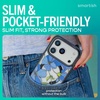 image:imageSmartish iPhone 18 Pro17 Pro Clear Case MagSafe Gripmunk CheckerBlue Blossoms MagSafe