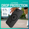 image:imageSmartish iPhone 18 Pro17 Pro Clear Case MagSafe Gripmunk CheckerClearly Black MagSafe